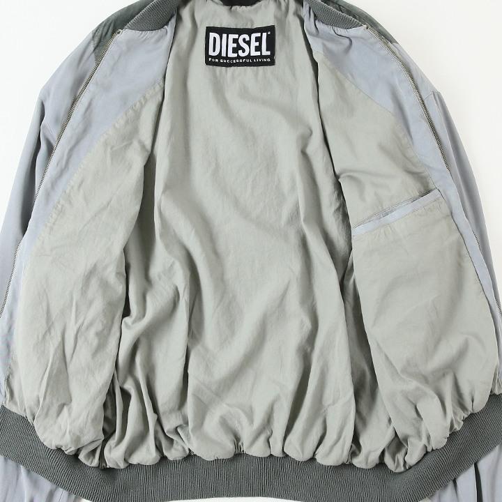 DIESEL ディーゼル ボンバージャケット メンズ ベスト風デジタル