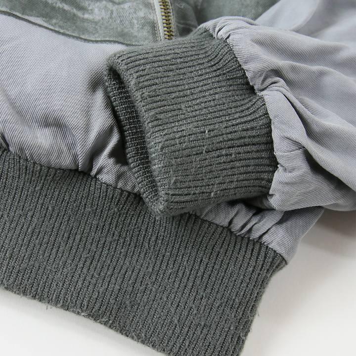 Diesel ボンバージャケット グレー Men's Dégradé padded bomber jacket | Grey | Diesel