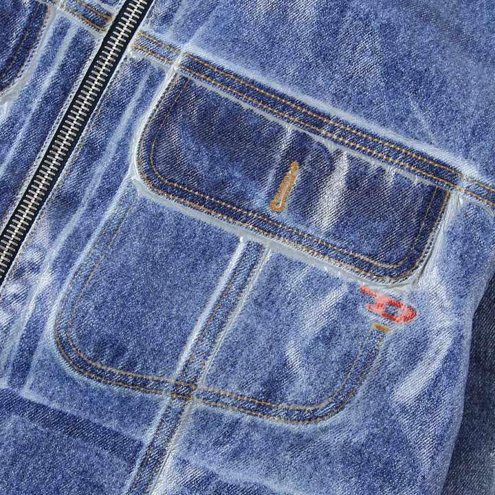 DIESEL ディーゼル ジップアップデニムジャケット メンズ