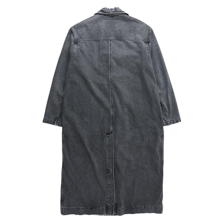 DIESEL（ディーゼル） デニムロングコート メンズ デストロイダメージ