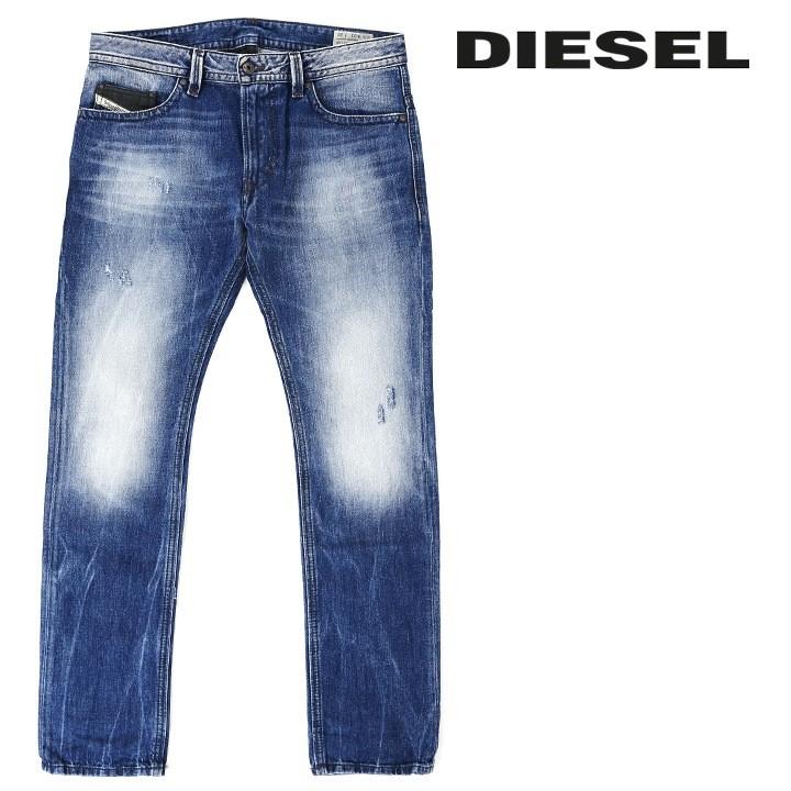 ディーゼル Diesel ジーンズ デニム パンツ メンズ クラッシュダメージ加工 スリムスキニー Thavar Die M P 90 196 買っciao トゥット トゥット 通販 Yahoo ショッピング