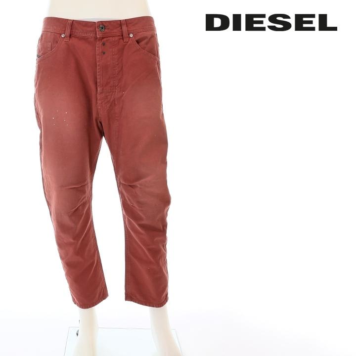 ディーゼル Diesel チノパンツ メンズ ペイント汚し加工 ダメージ加工 カラーデニム クロップド Narrot A Die M P 001 買っciao トゥット トゥット 通販 Yahoo ショッピング