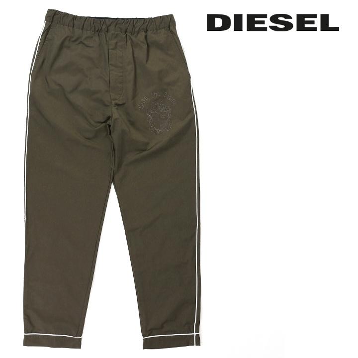 ディーゼル DIESEL ストレートパンツ メンズ ウエストゴム ドロー