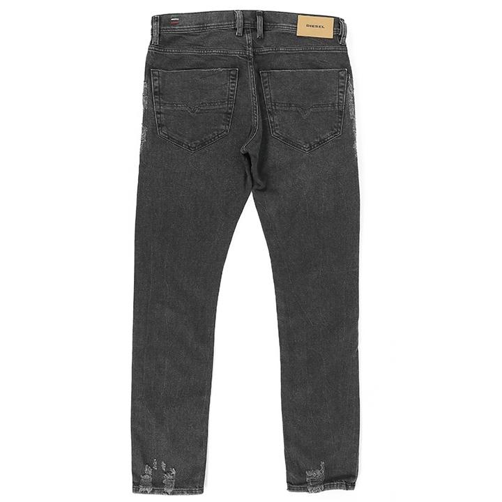 DIESEL DNA TEPPHAR ディーゼル グレー デニム ダメージ加工 DIESEL ディーゼル DNA イタリア製 THAVAR 田バー ストレッチ