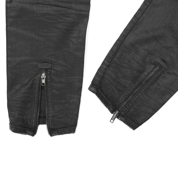 DIESEL（ディーゼル） ジーンズ デニム パンツ メンズ 裾ジップ ヒザ