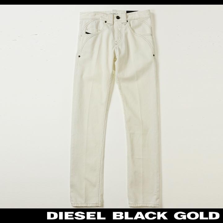 DIESEL BLACK GOLD ホワイトデニムパンツ DIESEL BLACK GOLD ディーゼルブラックゴールド ジーンズ デニム