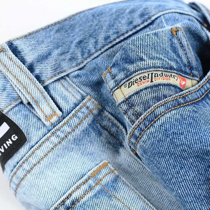 DIESEL ディーゼル デニム　mharky 薄青　ウォッシュ DIESEL ディーゼル ジーンズ デニム パンツ メンズ ヴィンテージ