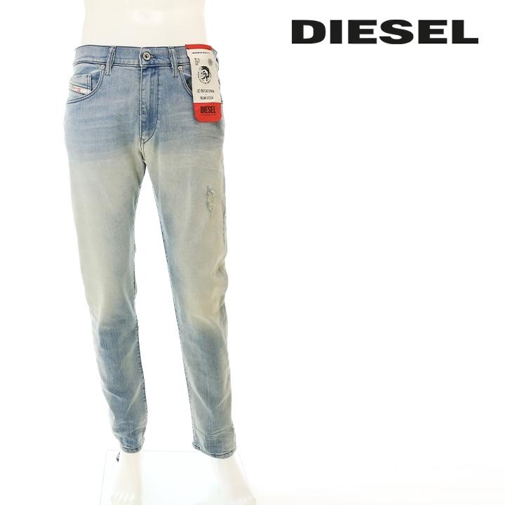 [美品]DIESEL D-STRUKT メンズデニムパンツ クラッシュ加工 DIESEL ディーゼル ジーンズ デニム パンツ メンズ ペイント汚し
