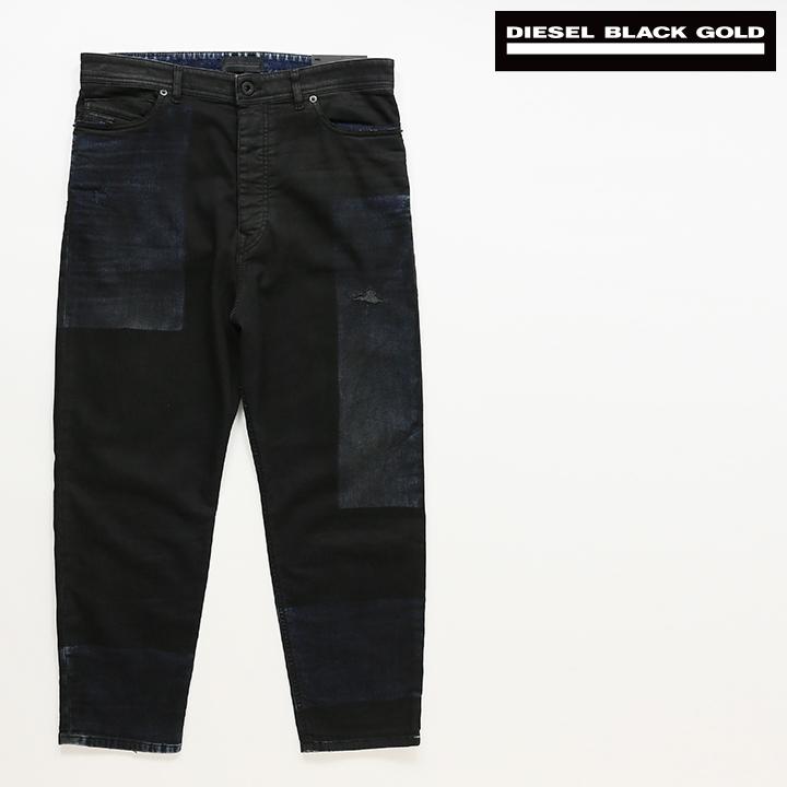 DIESEL BLACK GOLD デニムオーバーオール 共通 サルエル 濃紺 DIESEL BLACK GOLD デニムオーバーオール 共通 サルエル 濃紺