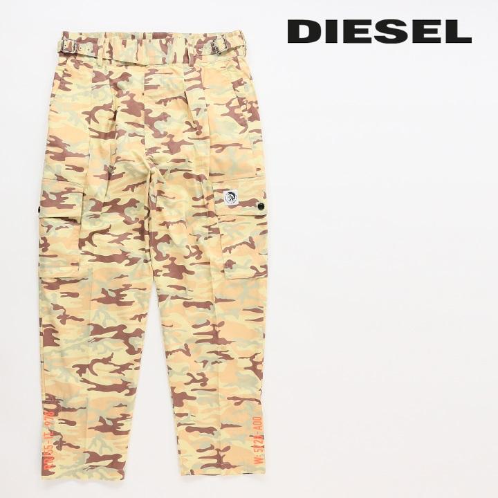 DIESEL（ディーゼル） カーゴパンツ メンズ カモフラージュ柄 迷彩柄