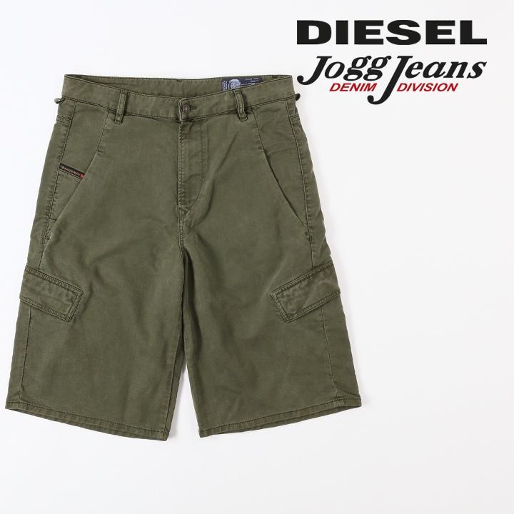 DIESEL（ディーゼル） ジョグジーンズ ハーフパンツ メンズ サイド 