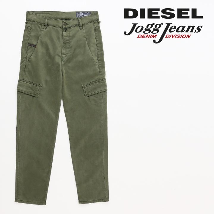 DIESEL ディーゼル カーゴワークパンツ メンズ ストレッチ スウェット 