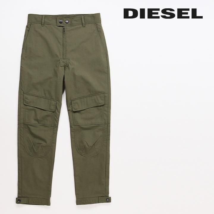 DIESEL P-MARTAINET メンズ カーゴパンツ グリーンSサイズ
