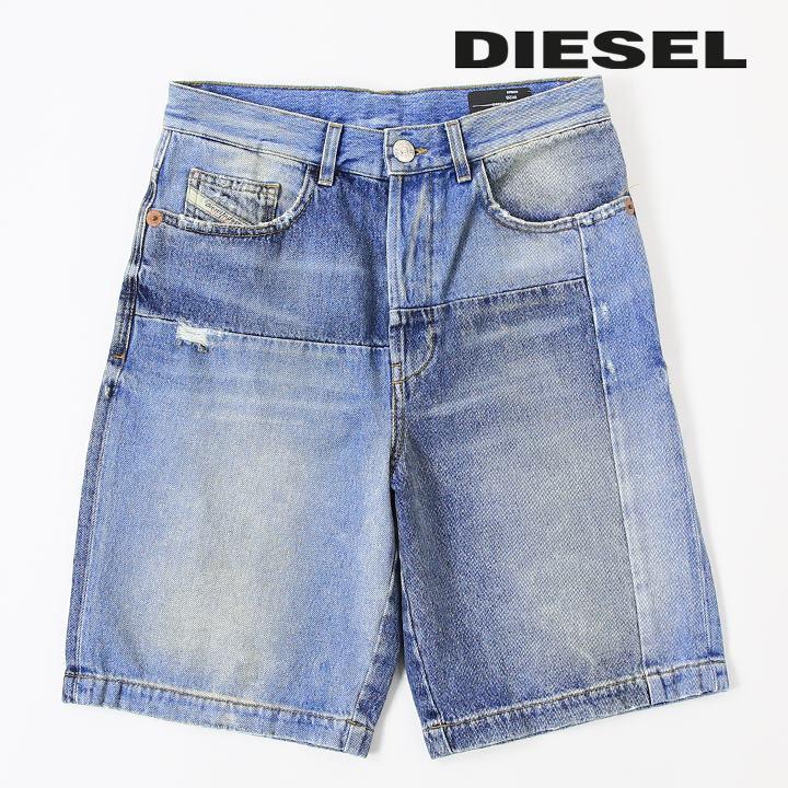 DIESEL（ディーゼル） ショートパンツ ハーフパンツ メンズ ダメージ