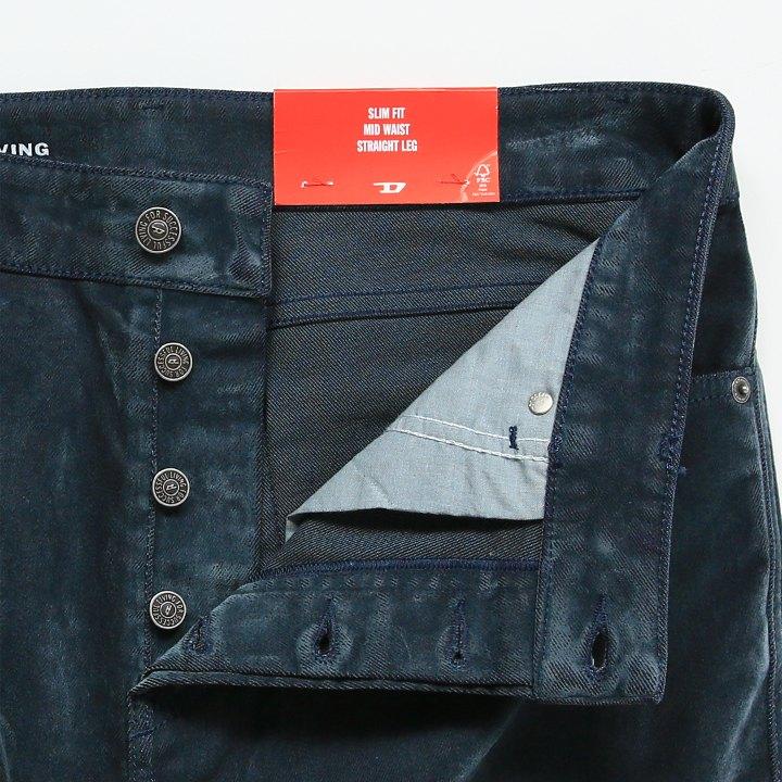 ディーゼル 1955 09D02 ストレート デニムパンツ W28 GREY DIESEL ディーゼル 1955 09D02 ストレート デニムパンツ W28