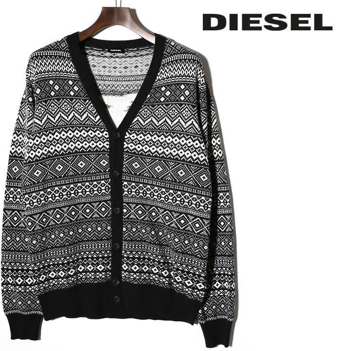 絶対一番安い ディーゼル Diesel ニットカーディガン メンズ ナバホ柄 カシミヤ混 ウール混 長袖 K Elioe 50 Off Atempletonphoto Com