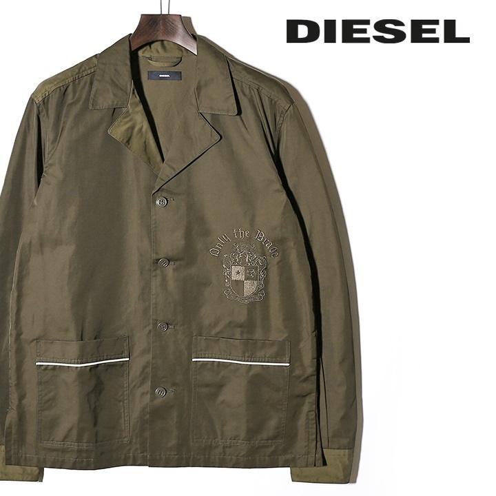 ディーゼル Diesel シャツジャケット メンズ パイピングライン 刺繍装飾 長袖 S Haiden Die M T B4 091 買っciao トゥット トゥット 通販 Yahoo ショッピング