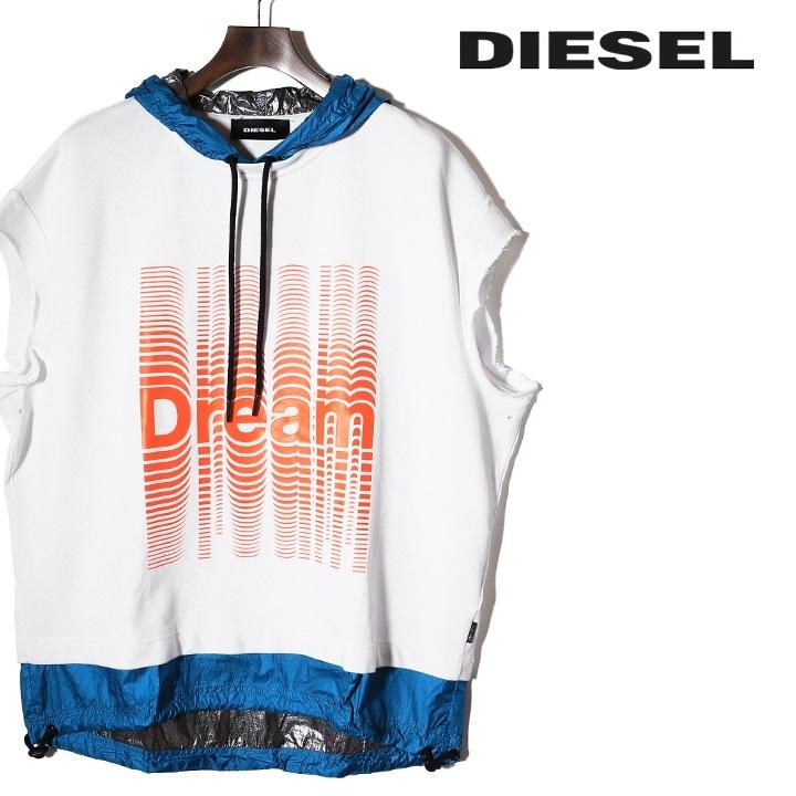 ディーゼル DIESEL スウェットパーカー メンズ 異素材MIX 切替 メタリック ノースリーブ S-MESA  :die-m-t-b4-124:買っCiao!トゥット トゥット - 通販 - Yahoo!ショッピング