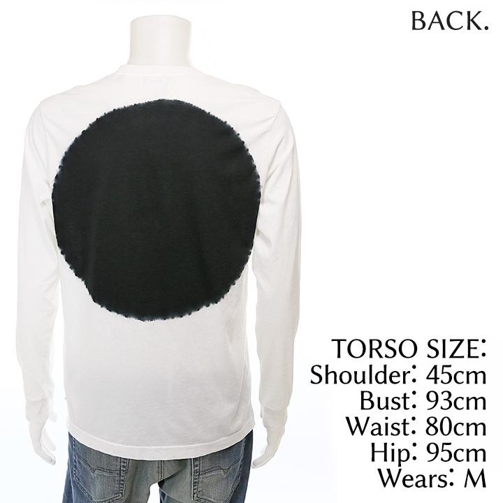 DIESEL 長袖 T シャツ ロンT タイダイ レイヤー DIESEL ディーゼル 長袖Tシャツ カットソー メンズ バック