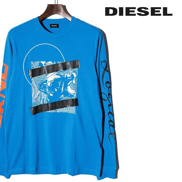 【DIESEL】t-just-ls-l5 ロゴ クルーネック ロンT 長袖 A06764_0GRAI_100_F.jpg