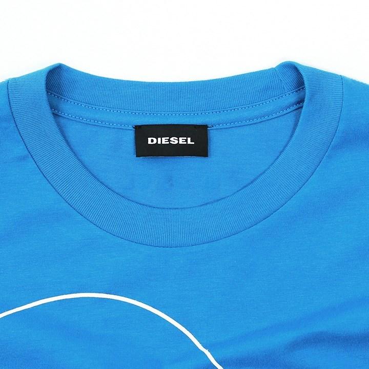 DIESEL（ディーゼル） 長袖Tシャツ ロンT メンズ クルーネック ロゴ