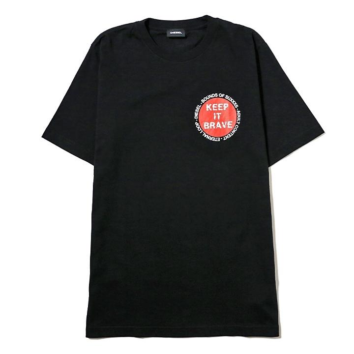 DIESEL ｜JUST おしゃれ Tシャツ ロゴプリント 半袖 メンズ DIESEL ディーゼル 半袖Tシャツ カットソー メンズ プリント