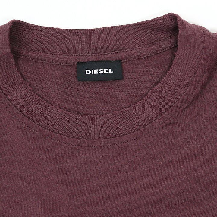 DIESEL（ディーゼル） 長袖Tシャツ カットソー メンズ クラッシュ