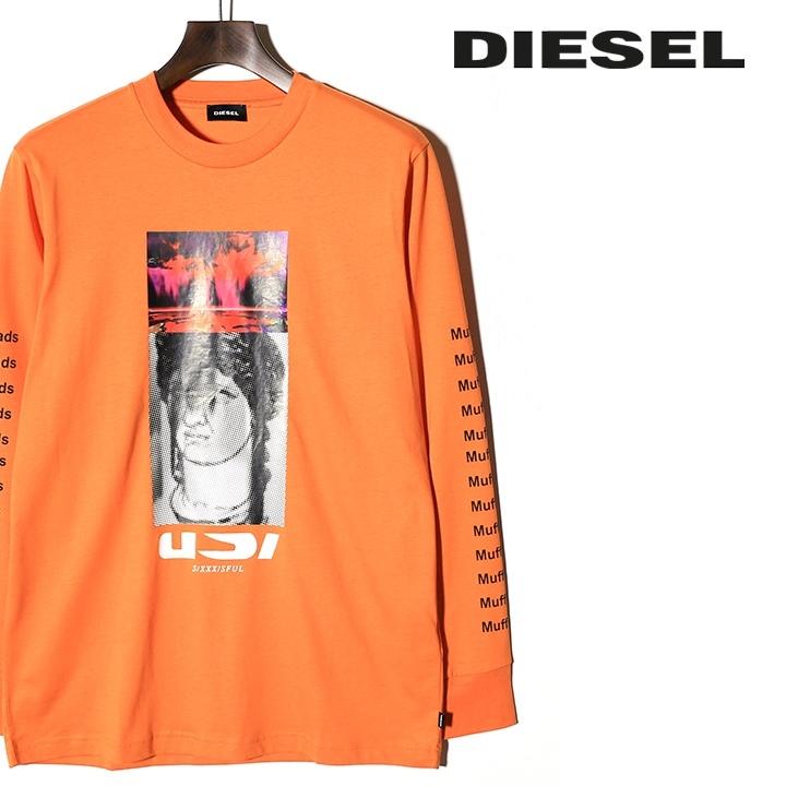 DIESEL グラフィックプリント 長袖Tシャツ 楽天市場】DIESEL ディーゼル ヴィンテージロゴ ロングTシャツ