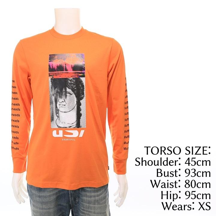 DIESEL グラフィックプリント 長袖Tシャツ 楽天市場】送料無料 DIESEL ディーゼル グラフィックプリント