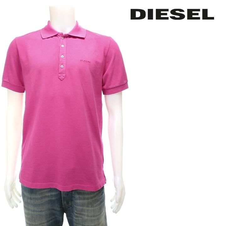 DIESEL（ディーゼル） 半袖ポロシャツ メンズ ヴィンテージ加工 ワン