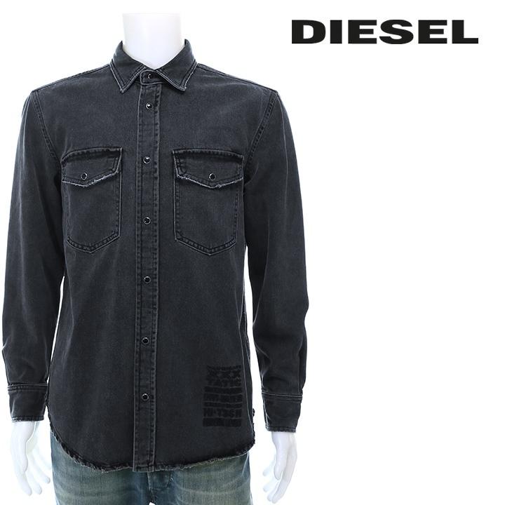DIESEL デニムシャツ Diesel D-Ocean washed-denim Shirt | Blue | FARFETCH