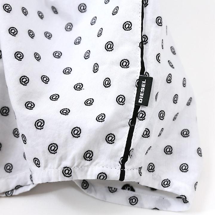 DIESEL ディーゼル 長袖 ジップアップ シャツ 総柄 サイズＬ相当 DIESEL ディーゼル デニム フランネル チェックシャツ ジップ