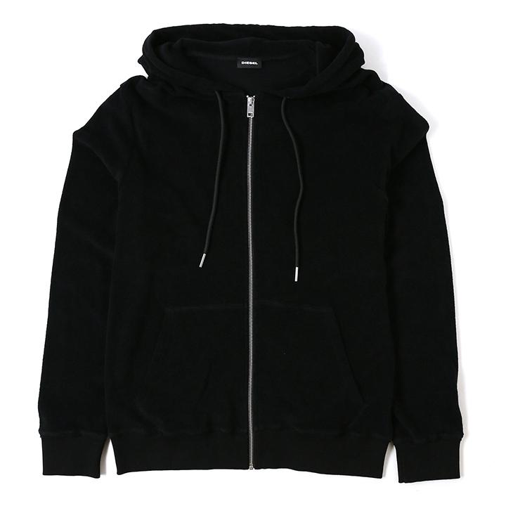 ⭐︎DIESEL 大人気パイル生地パーカー⭐︎ DIESEL ディーゼル ジップアップパーカー メンズ パイル地