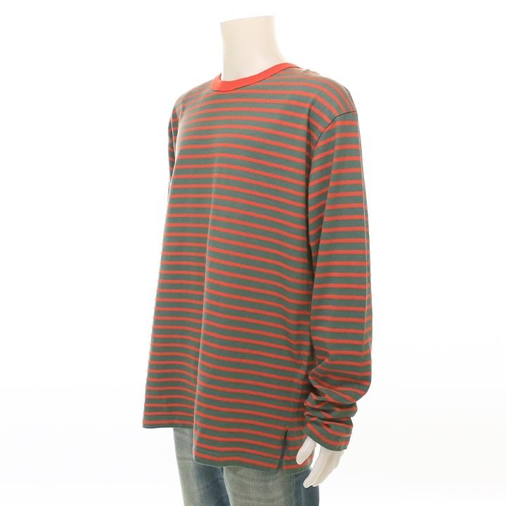 DIESEL ディーゼル 長袖Tシャツ カットソー メンズ ボーダー柄