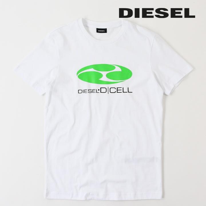 DIESEL ディーゼル 半袖Tシャツ カットソー メンズ プリント