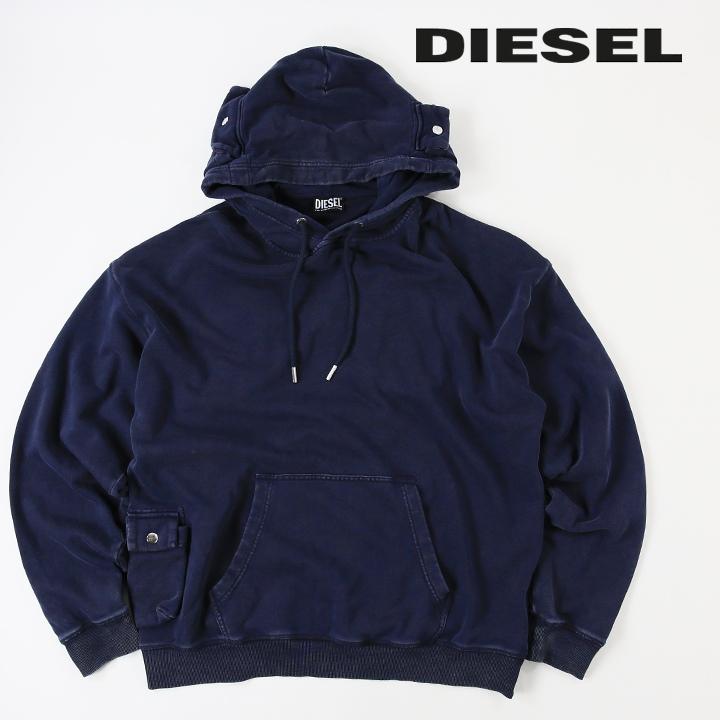 ディーゼル DIESEL プルオーバースウェットパーカー メンズ ポケット 