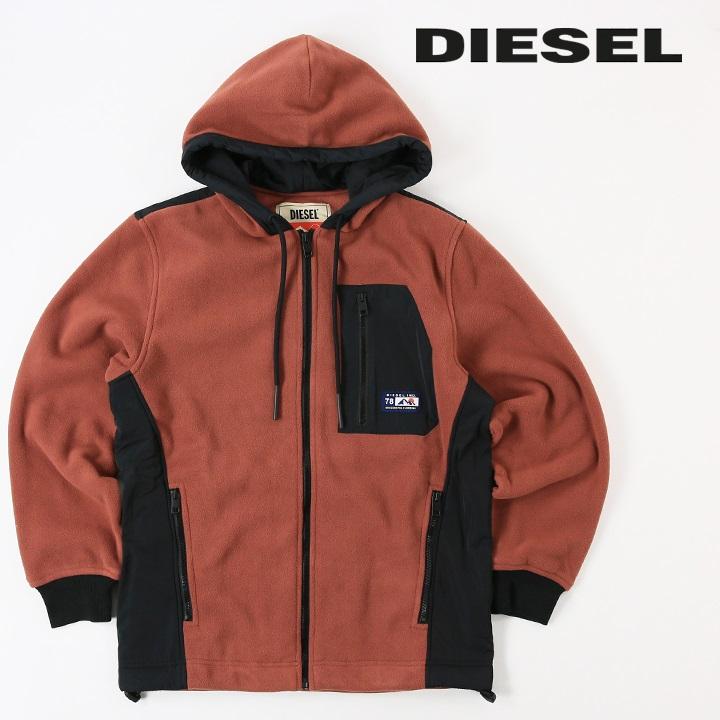 diesel フリースパーカー 楽天市場】DIESEL ディーゼル ジップアップフリース パーカー