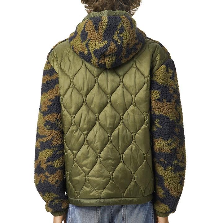 DIESEL ディーゼル ジップアップパーカー メンズ 迷彩柄