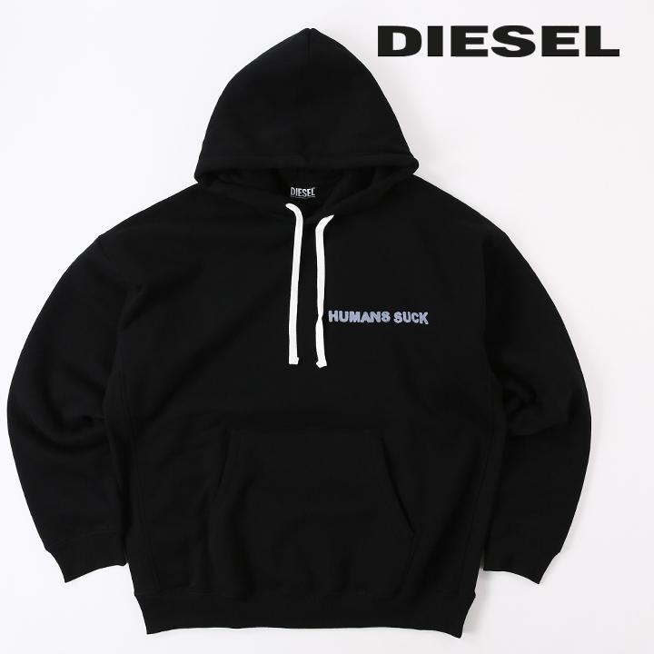 DIESEL ディーゼル プルオーバースウェットパーカー メンズ 裏