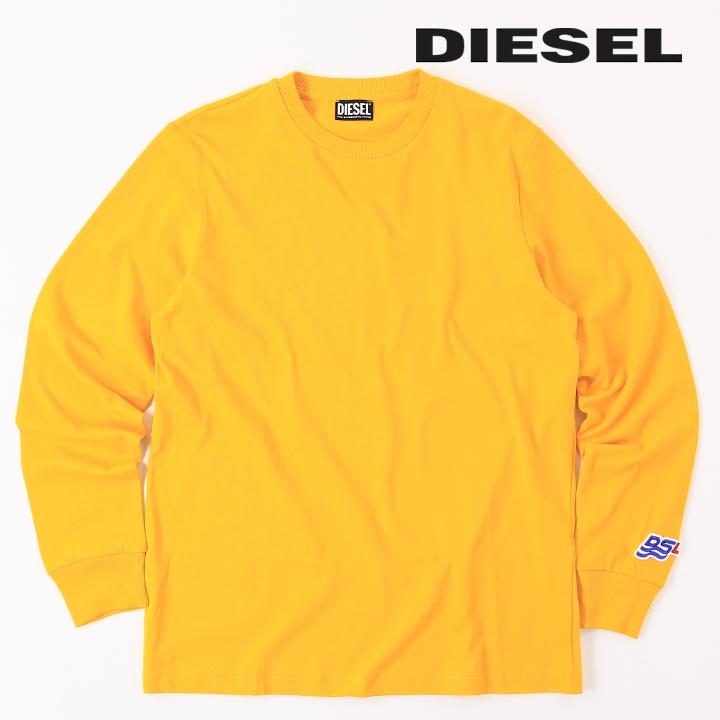 DIESEL ディーゼル 長袖Tシャツ カットソー メンズ ワンポイント