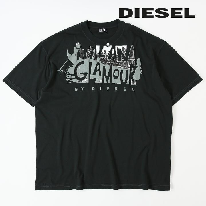 ディーゼル DIESEL 半袖Tシャツ カットソー メンズ ビッグサイズ