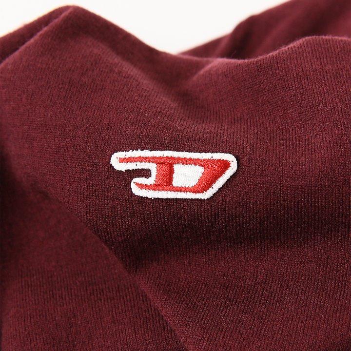 DIESEL ディーゼル 長袖ニットセーター メンズ ワンポイント刺繍 DIESEL ディーゼル 長袖ニットセーター メンズ ワンポイント刺繍