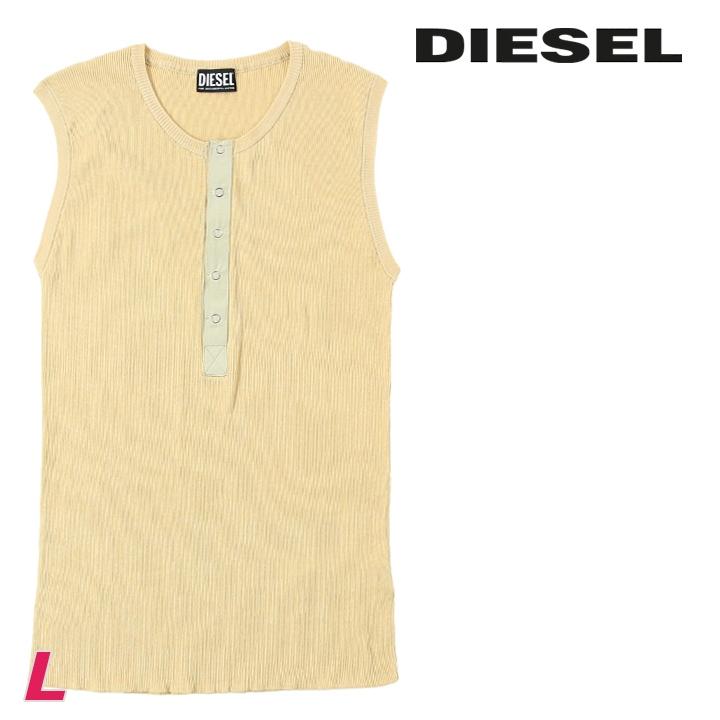 DIESEL ディーゼル サマーニットタンクトップ メンズ スウェード
