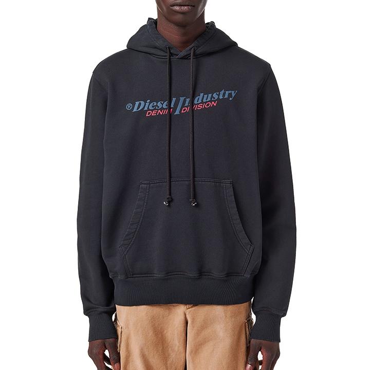 DIESEL ディーゼル プルオーバースウェットパーカー メンズ