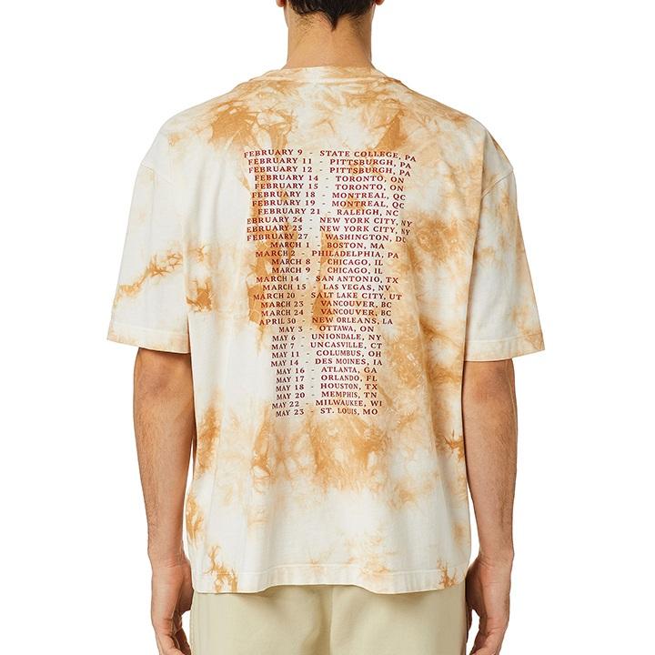 DIESEL タイダイ柄Tシャツ DIESEL ディーゼル タイダイTシャツ グレー サイズ：XL