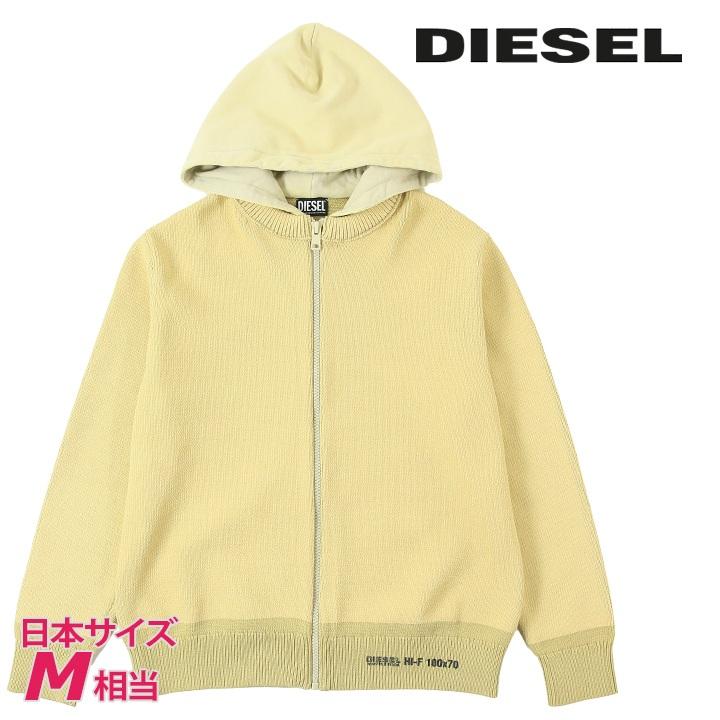 DIESEL パーカー　ウォッシュ　ユーズド加工 DIESEL ディーゼル ダメージ加工 ウォッシュ スウェットパーカー