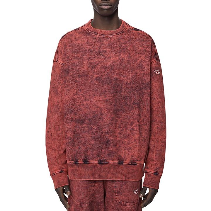 美品 ディーゼル DIESEL D-KRIB-NE オーバルDロゴ スウェットS DIESEL ディーゼル スウェットシャツ トレーナー メンズ