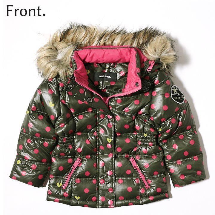 DIESEL KIDS ディーゼルキッズ KID ダウンジャケット ジュニア ガール 