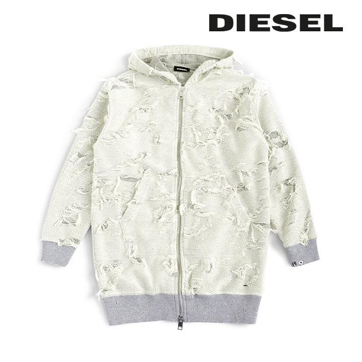 DIESEL キッズアウター ジップパーカー フリース Diesel Kids Slimp 