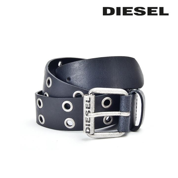 HOMME BOY ベルト DIESEL チェーン付き DIESEL KIDS ディーゼルキッズ KID レザーベルト ボーイ 牛革 本革